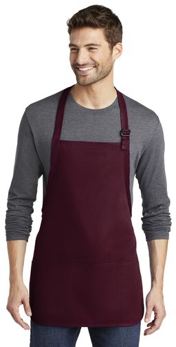 Port Authority� Medium Length Apron with Pouch Pockets